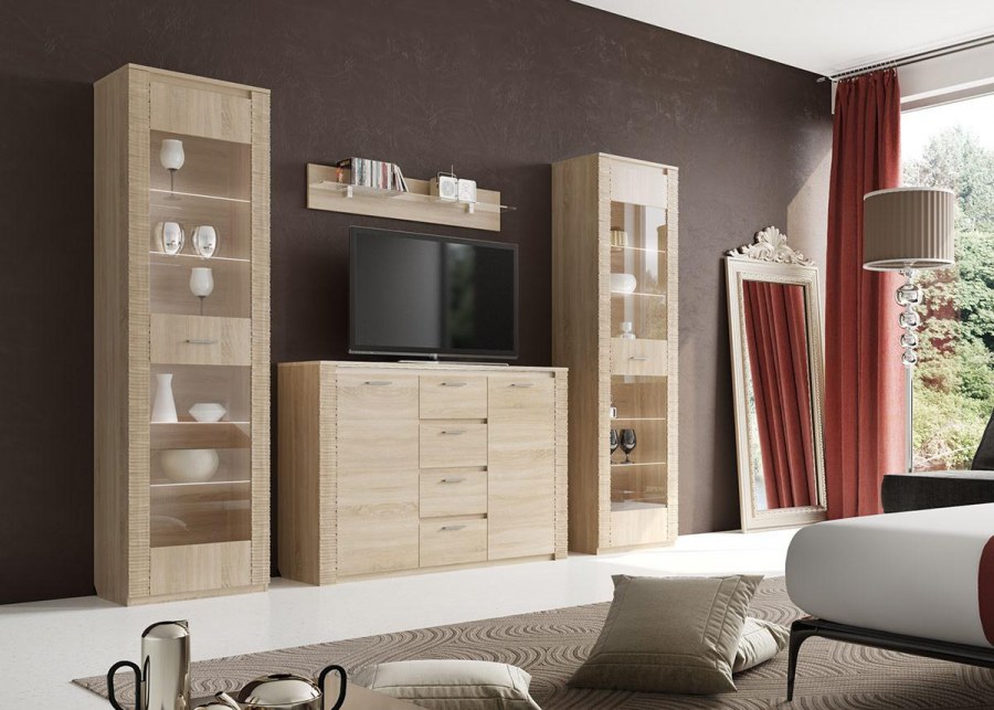 Гостиная "Элана" дуб сонома