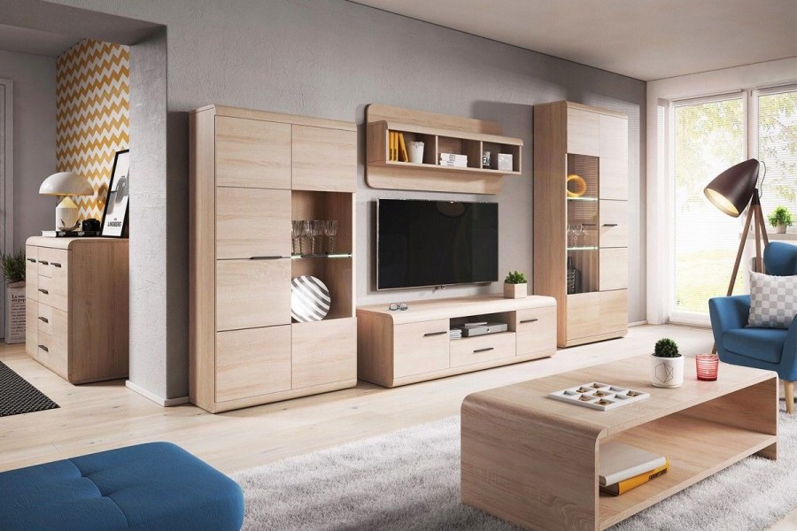 Стенка Заречье Николь дуб сонома