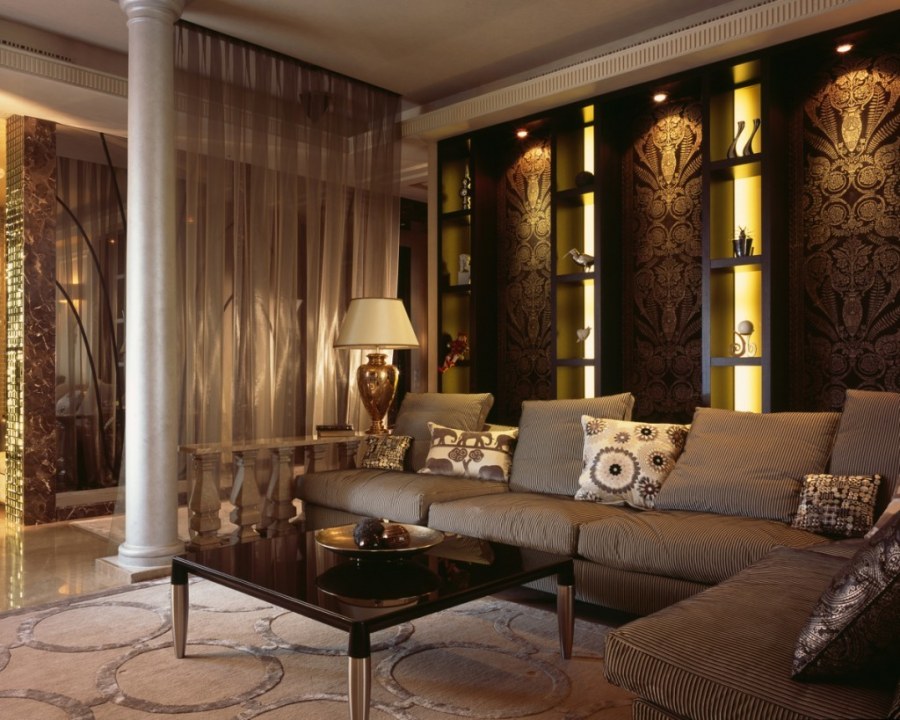 Гостиная Неоклассика изумрудный