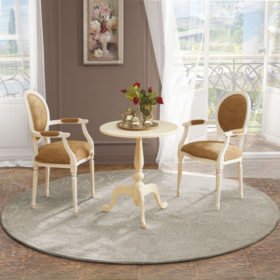 Стол "Прованс" круглый 650х650 ЭЛП