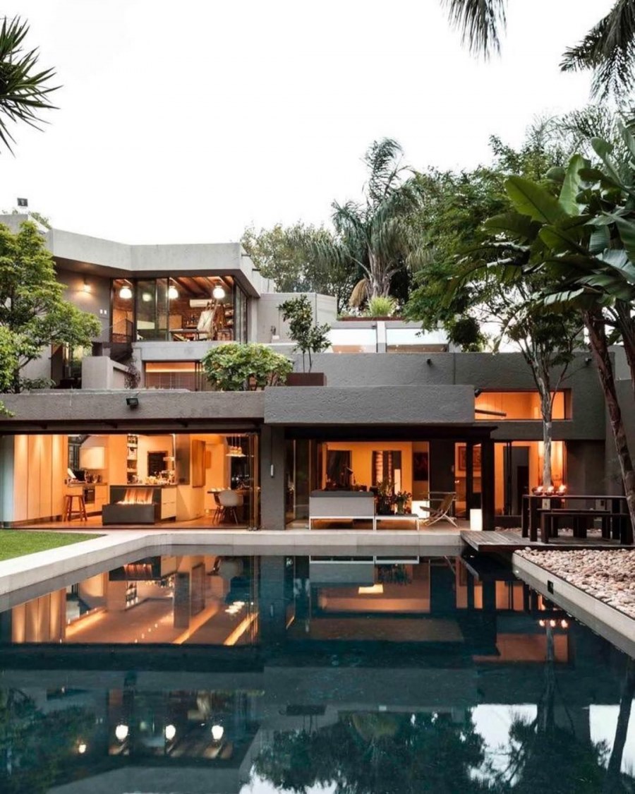 Красивые виллы внутри