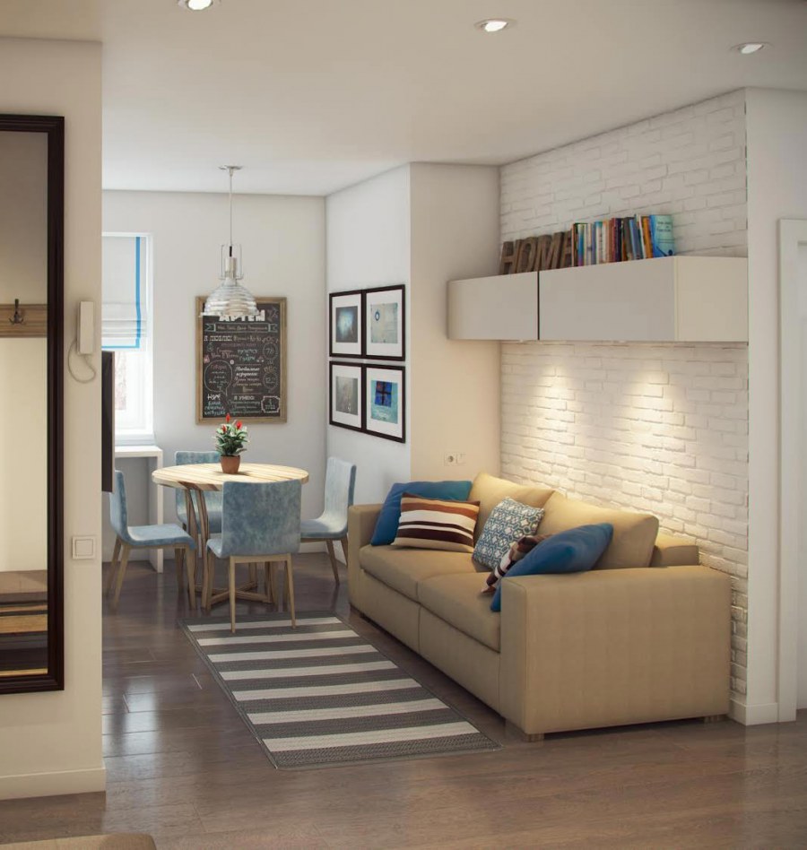 Малогабаритная квартира интерьер планировка мебель