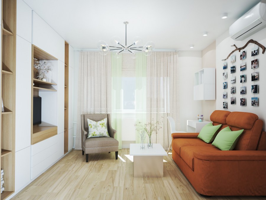 Малогабаритная трехкомнатная квартира