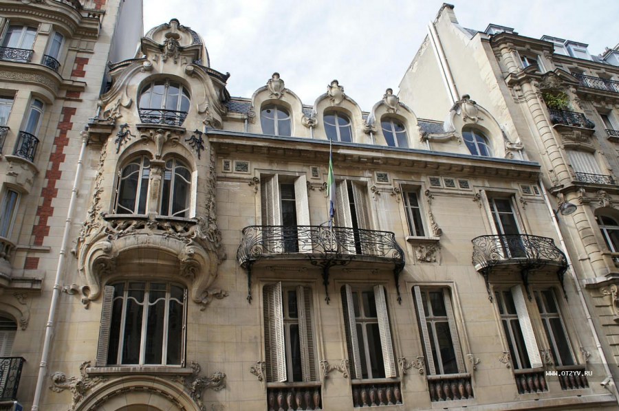 Ар нуво во Франции архитектура