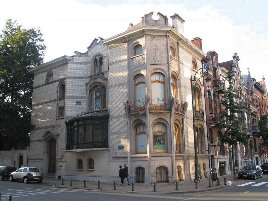 Модерн в Брюсселе архитектура