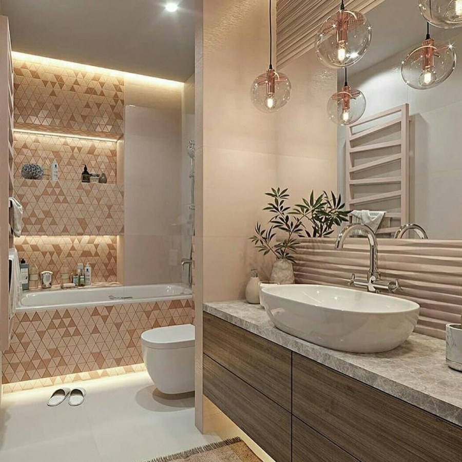 Уютная ванная комната