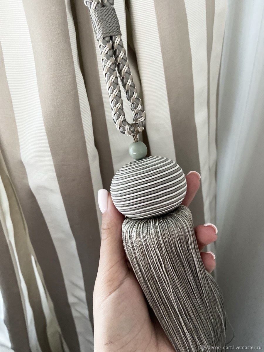 Прихваты для штор с кисточками