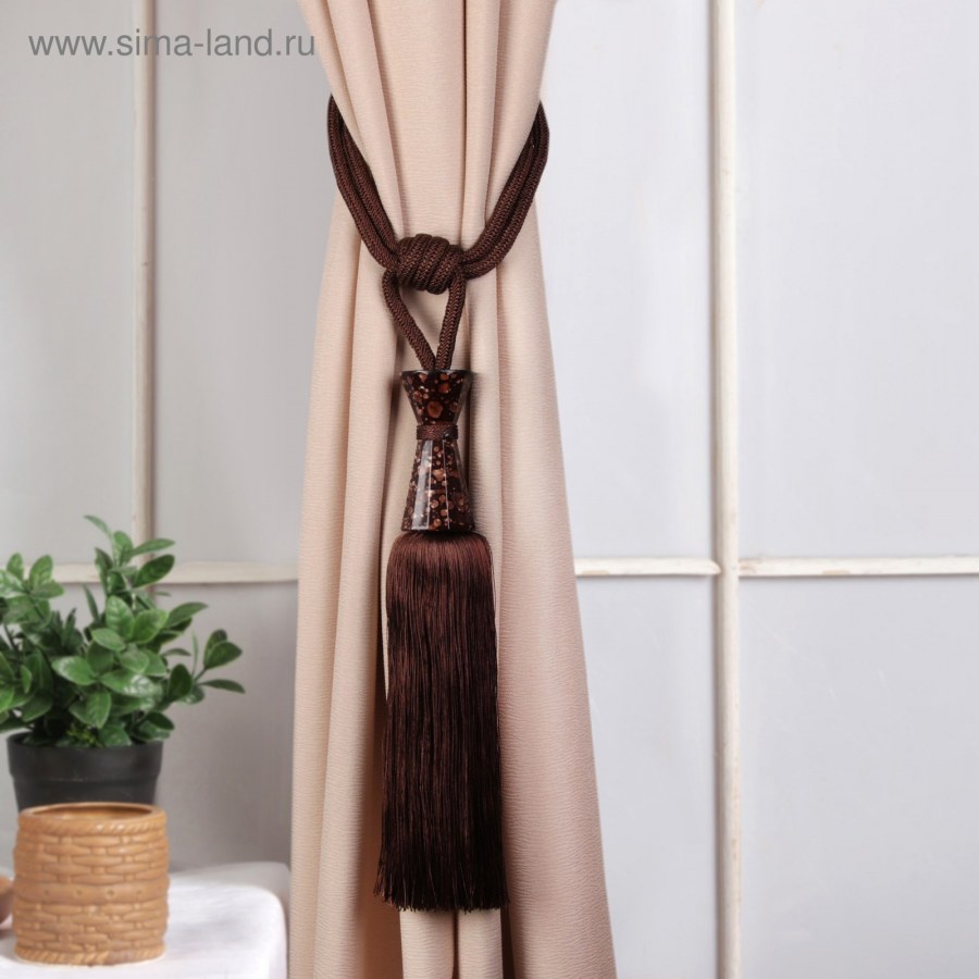 Прихваты для штор с кисточками