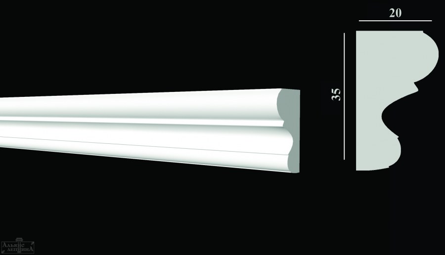 Молдинг Decor dizayn dd607