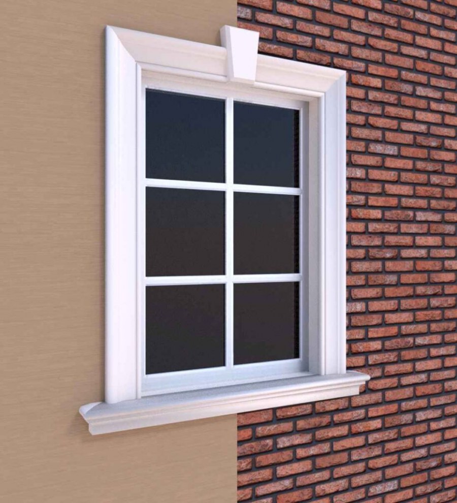 Наружное обрамление окон