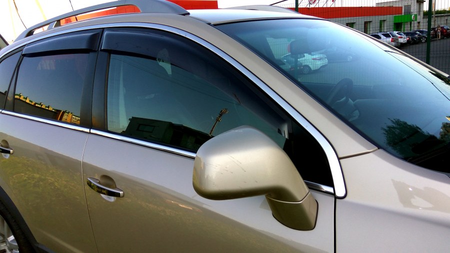 Опель Антара дефлекторы окон