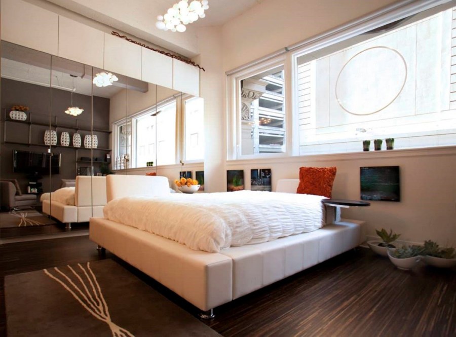 Квартира с большой кроватью