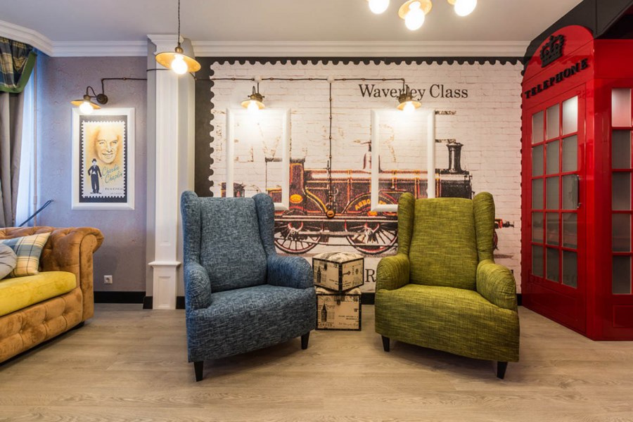 Каминное кресло Лондон