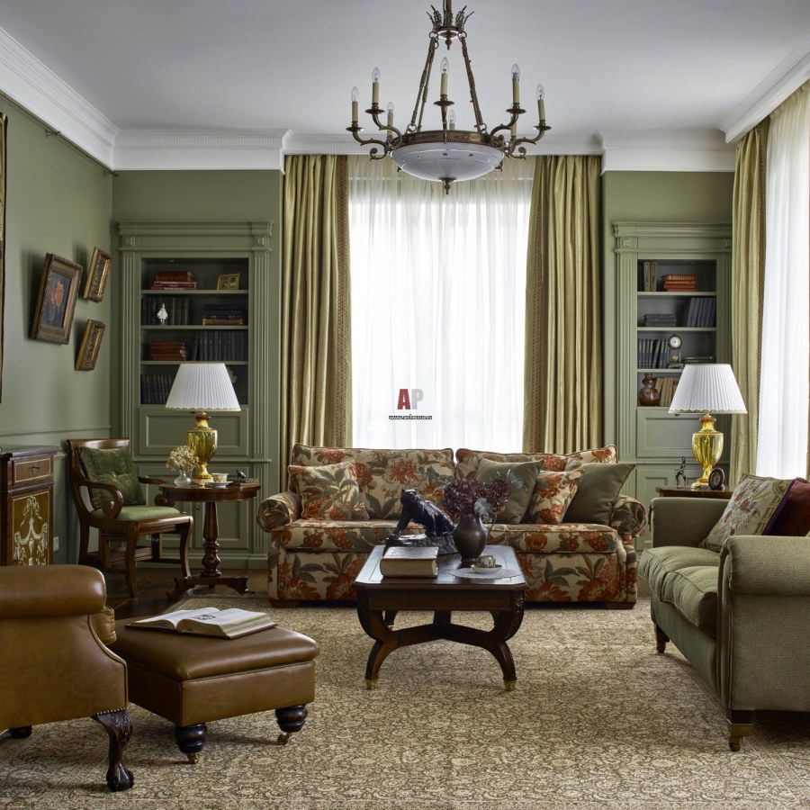 Английский стиль в интерьере