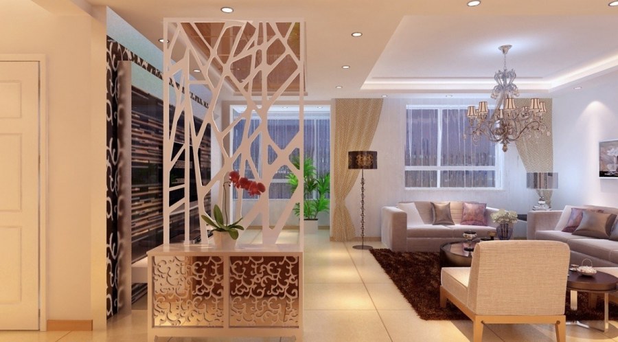 Перегородки в гостиную для зонирования