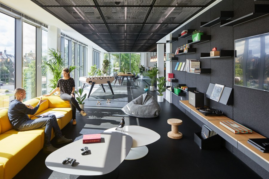 Зона отдыха в офисе