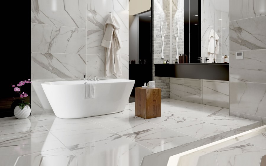 Керамогранит Italica 60х120 Amiata Polished White