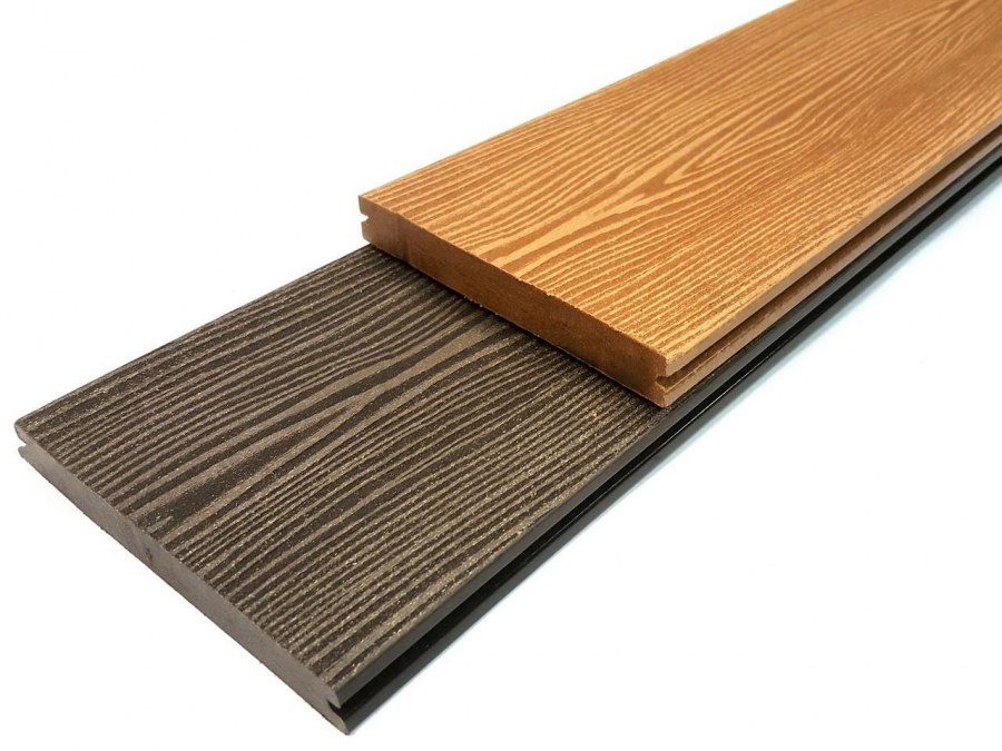 Доска ДПК палубная полнотелая Holzhof