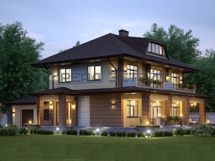 Загородный коттедж