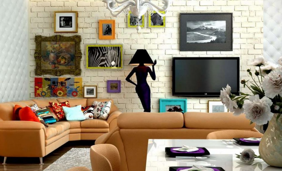 Эклектика в интерьере квартиры