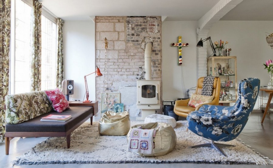 Стиль бохо Эклектика в интерьере