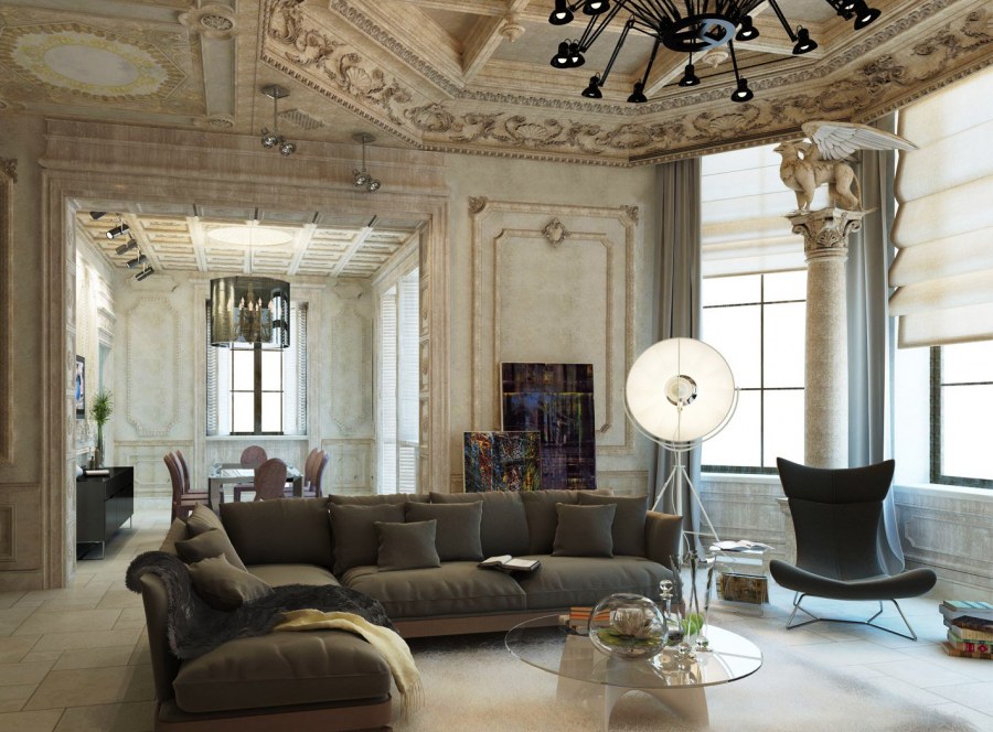 Эклетика стиль интерьер