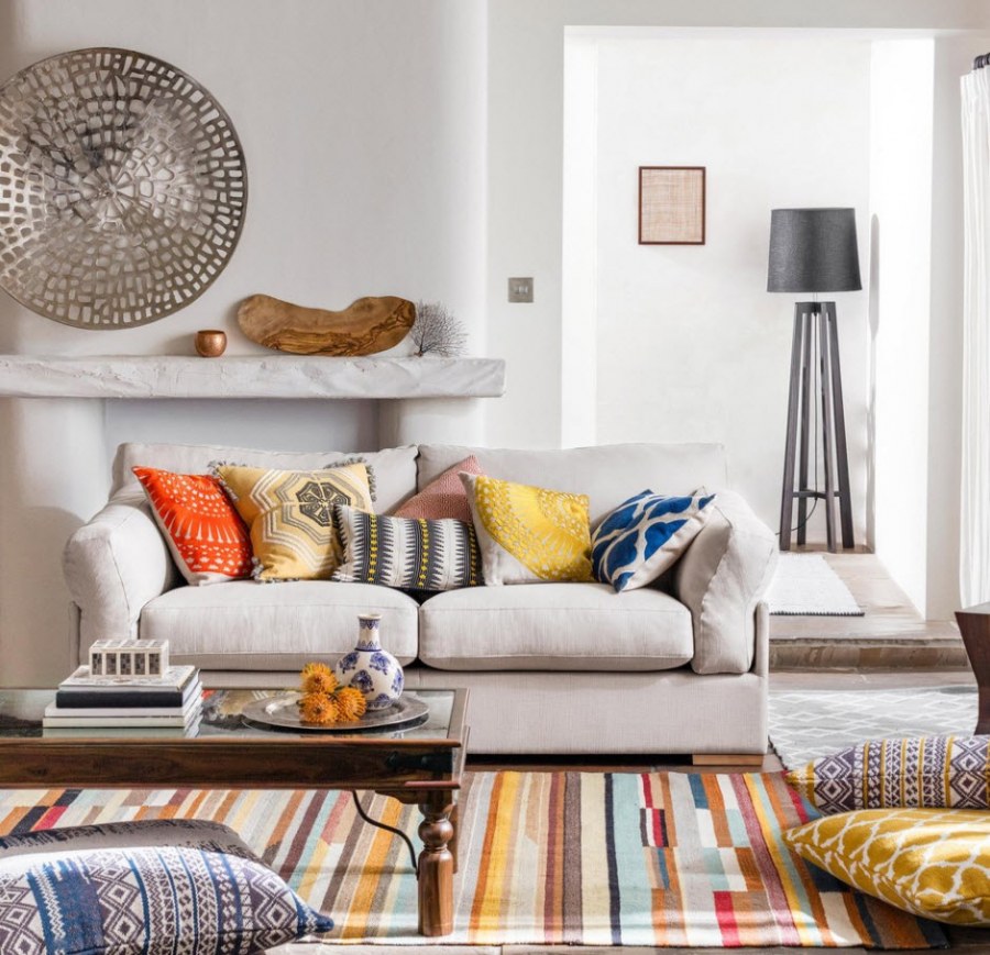 Греческий Средиземноморский стиль в интерьере