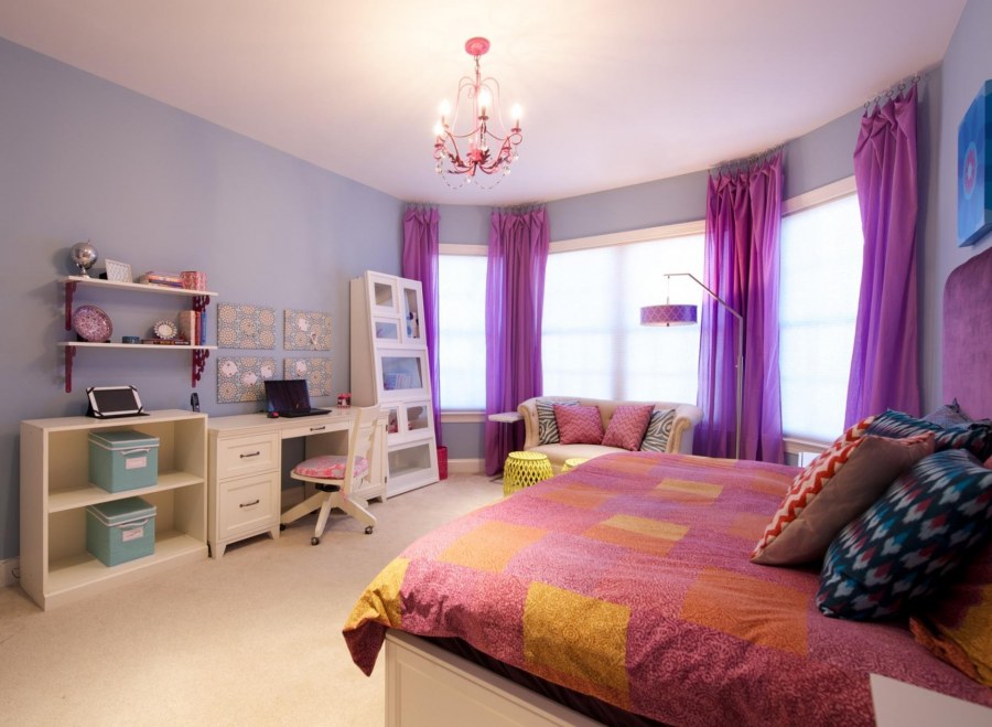 Интерьер спальни для девочки