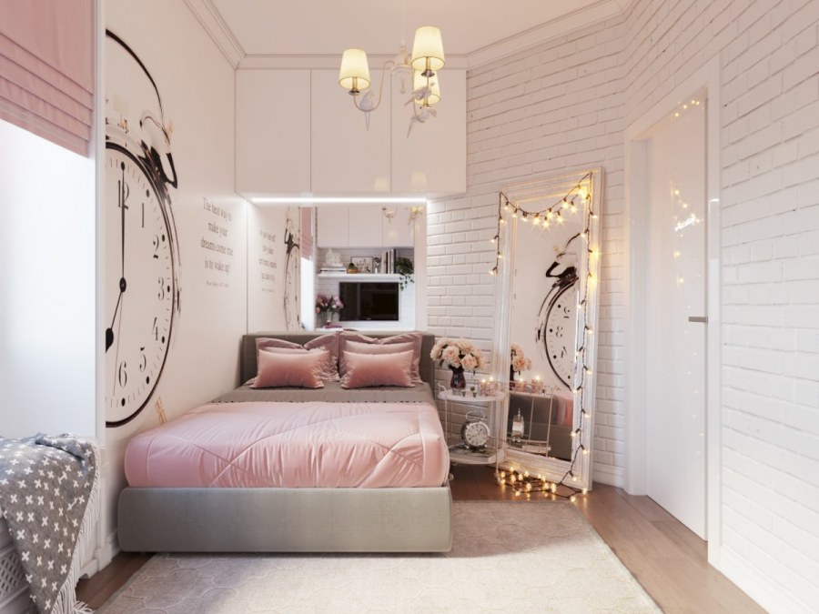 Фотообои в интерьере подростка