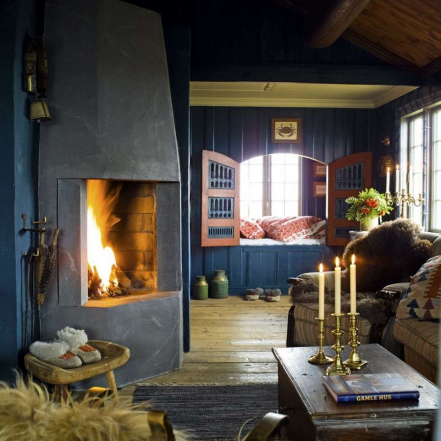 Комната в норвежском стиле