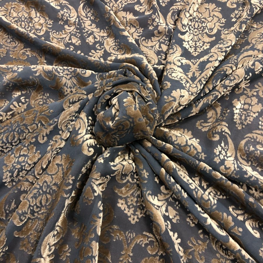 Ткань панбархат на шифоновой основе