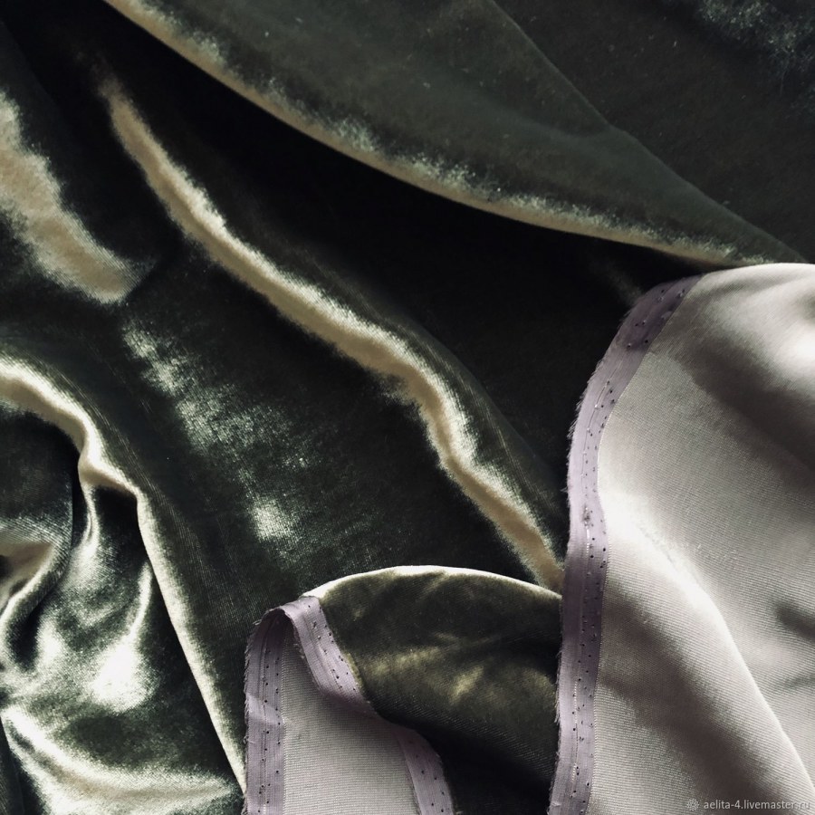 Ткань панбархат на шифоновой основе