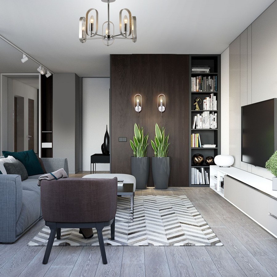 Потолочная люстра 60077/5 хром