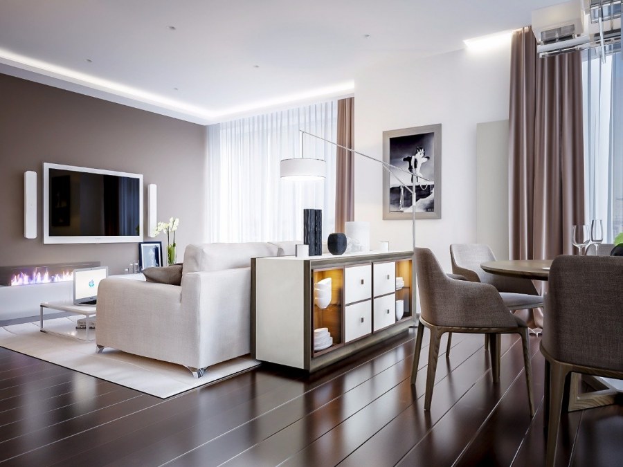 Контемпорари в интерьере