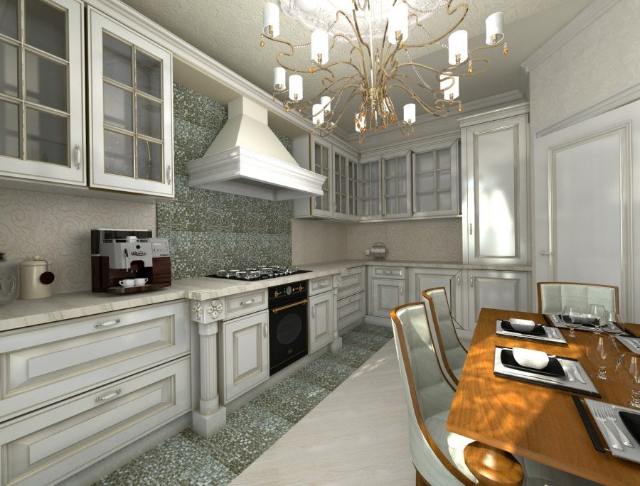 Кухня в стиле Нью Классик