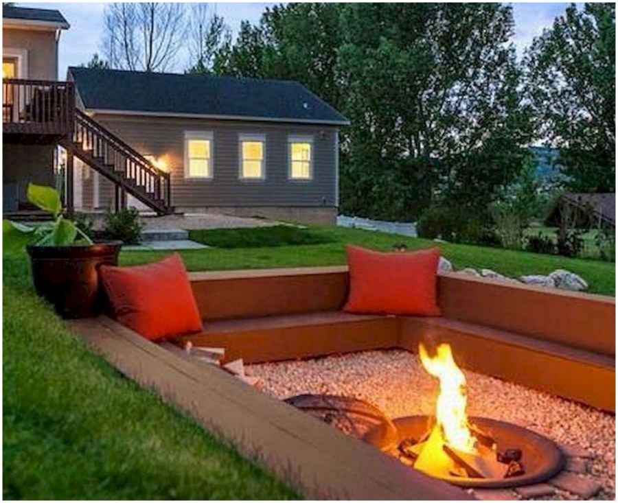 Кострище на участке