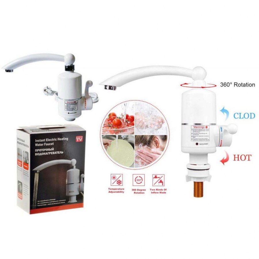 Кран водонагреватель проточный - Гольфстрим ультра