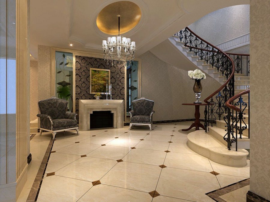 Плитка для холла и гостиной