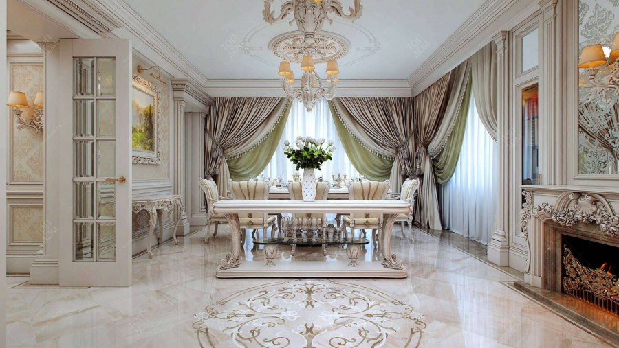 Интерьер классика