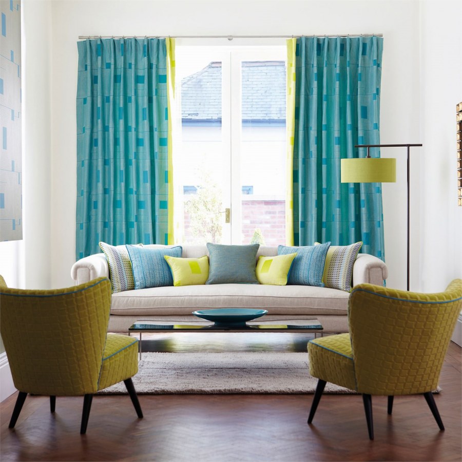 Диван Джуно в бирюзовых тонах