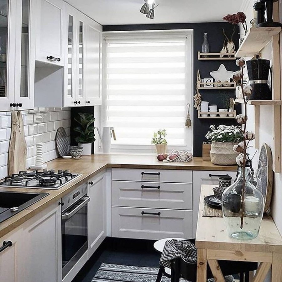 Скандинавский стиль на кухне 6 м2