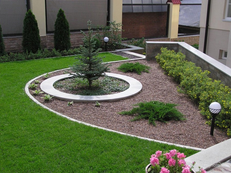 Ландшафт приствольные круги