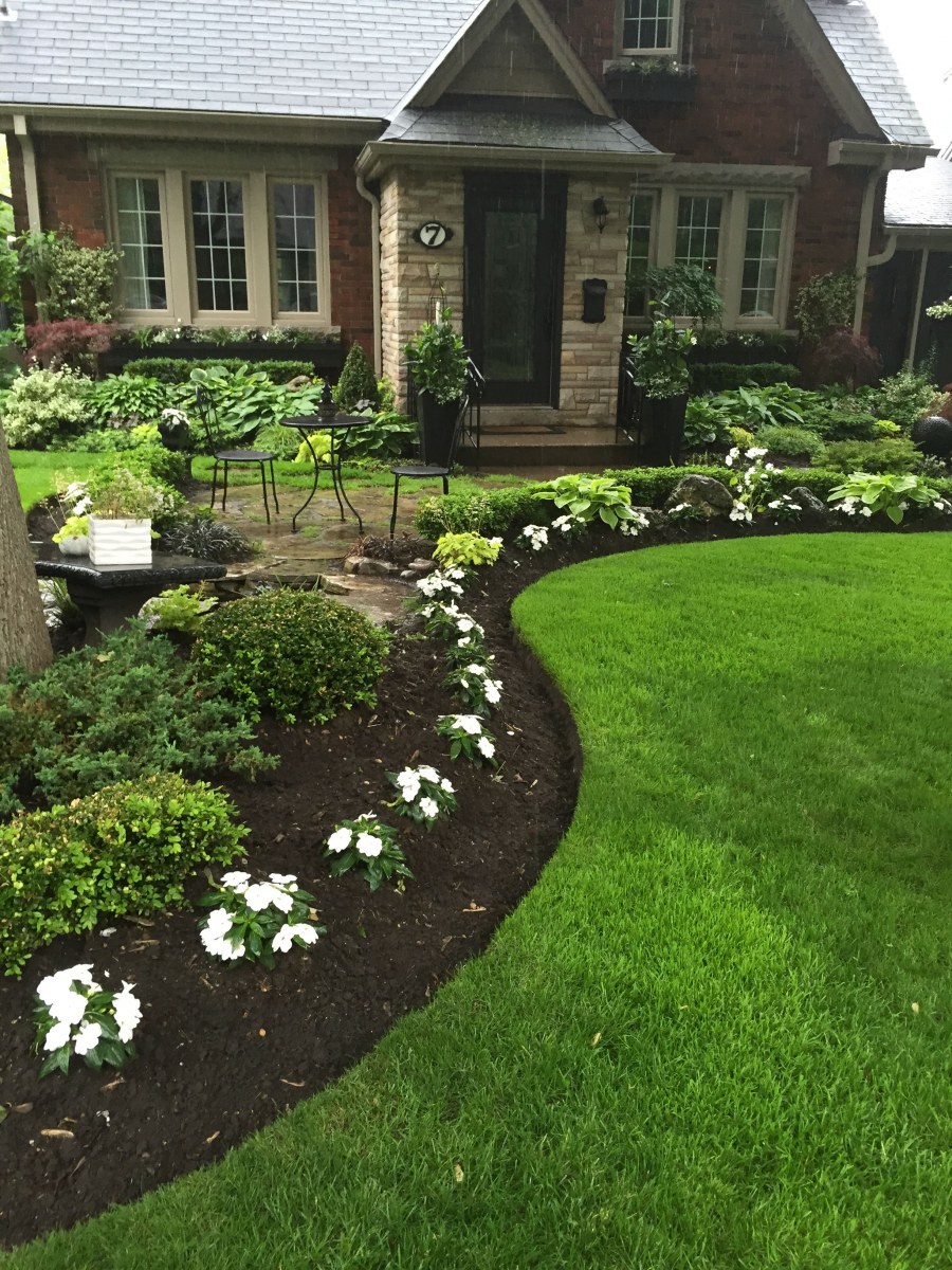 Озеленение фронт ярд