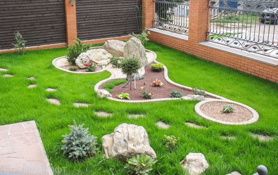 Камни в ландшафте