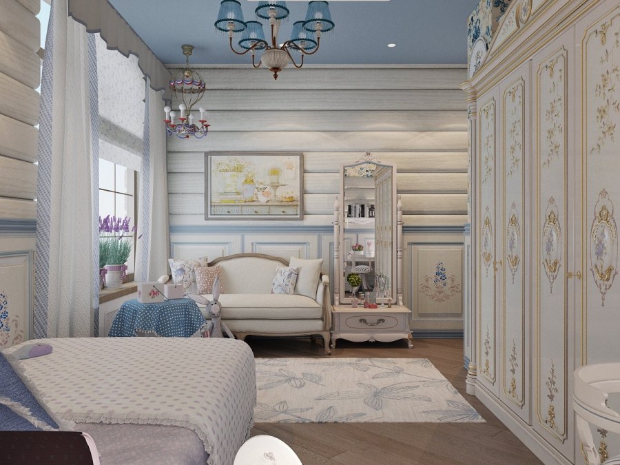 Комната в стиле Прованс