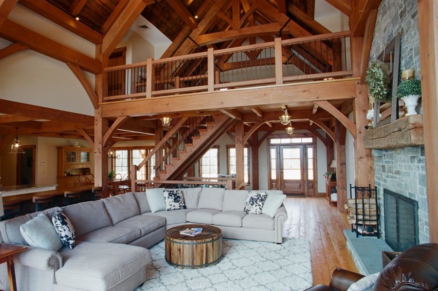 Дома в стиле Тимбер фрейм