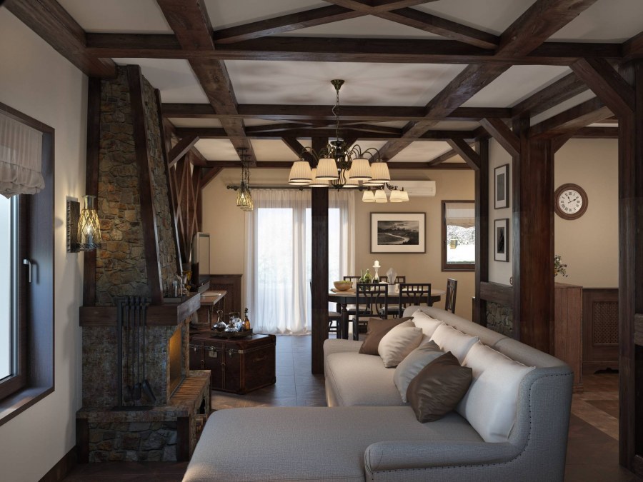 Баварский стиль в интерьере