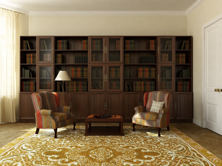 Книжный шкаф Карлос 020 орех экко