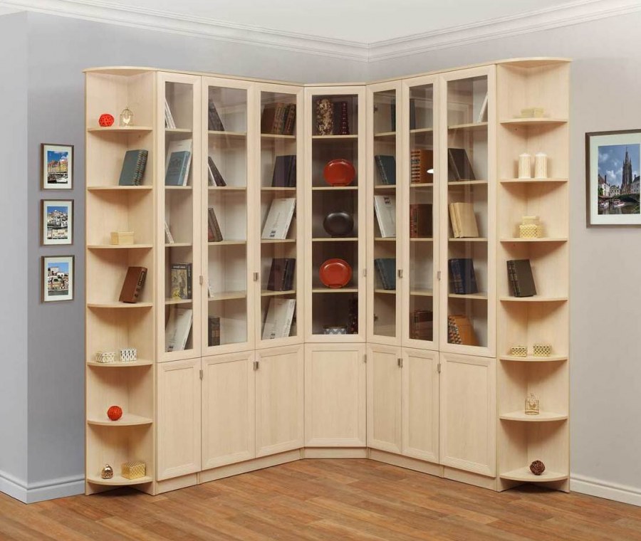 Угловой стеллаж Билли икеа