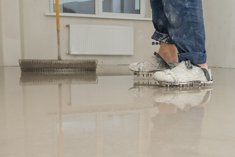 Цементно полимерный пол Unis